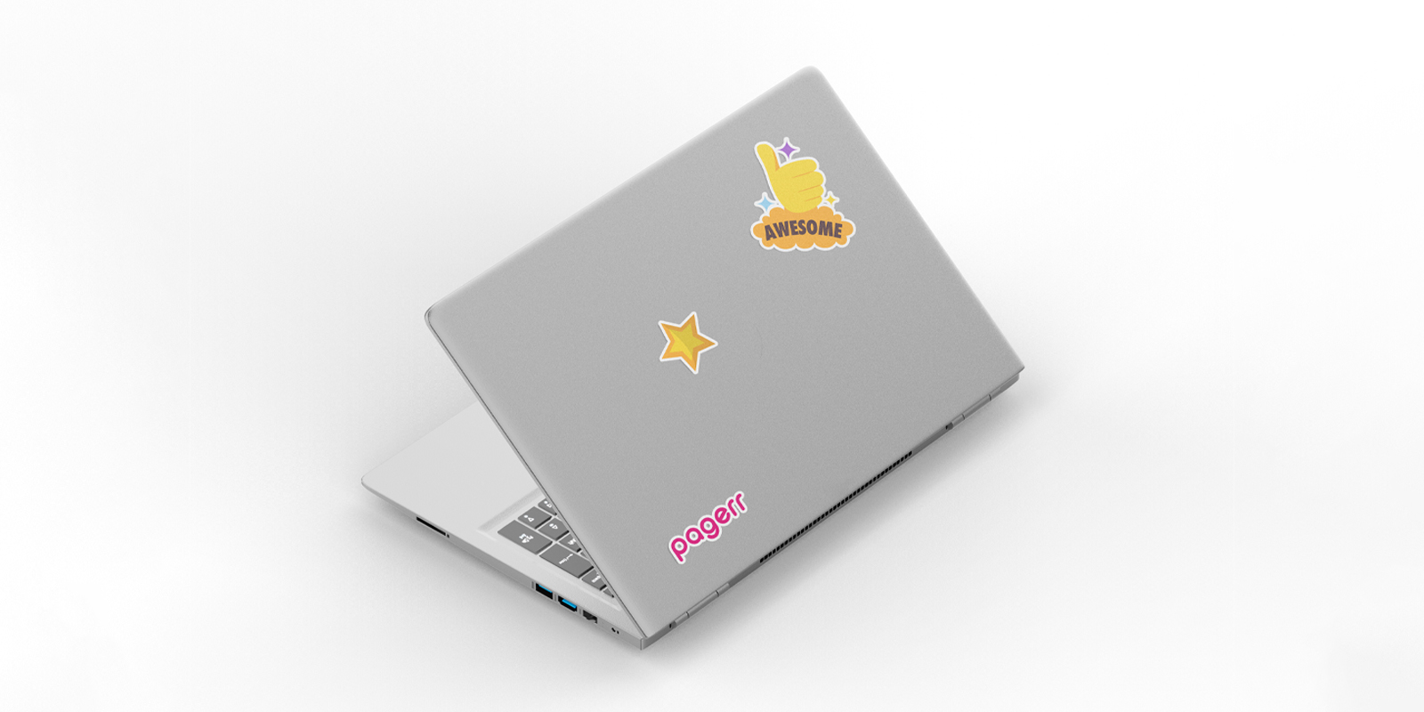 Laptop stickers in Sofia - Print with Pagerr