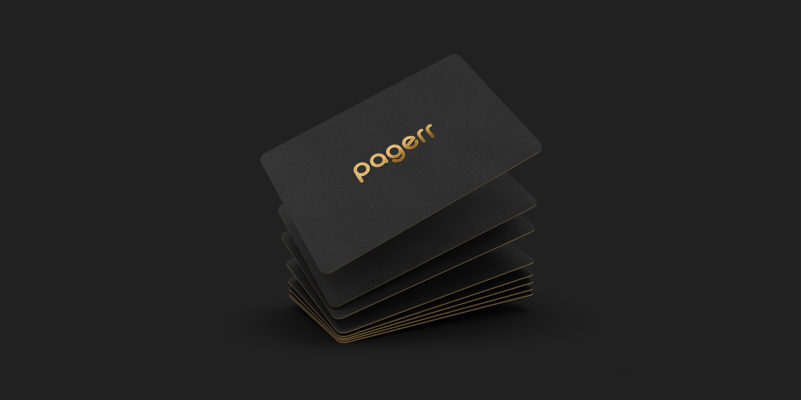 Luxury business cards in Norrkoeping - Print with Pagerr