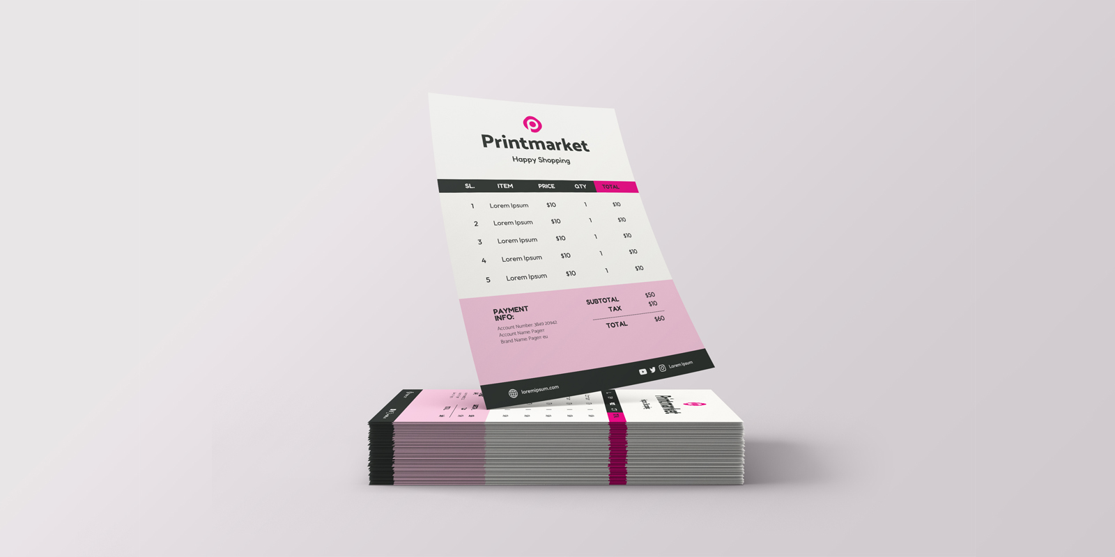 Sales sheets in Rome - Print with Pagerr