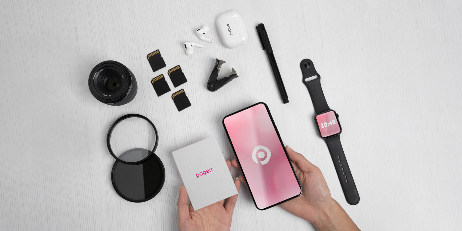 Tech accessories in Kaunas - Print with Pagerr